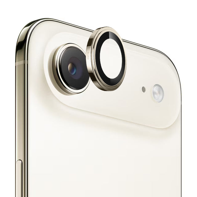 Folie de protectie Blueo Sapphire Crystal Original Lens Glass compatibil cu iPhone 17 Air, Auriu