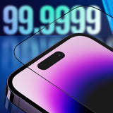 Folie de protectie Blueo Premium Sapphire Non Breaking / Scratching 9H Glass compatibil cu iPhone 16 Pro / iPhone 17 / iPhone 17 Pro, Privacy