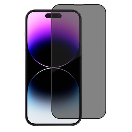 Folie de protectie Blueo Premium Sapphire Non Breaking / Scratching 9H Glass compatibil cu iPhone 16 Pro Max / iPhone 17 Pro Max, Privacy