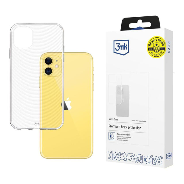 Husa de protectie 3mk Armor compatibil cu iPhone 11, Transparent
