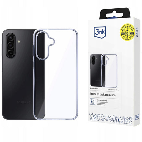 Husa de protectie 3mk Armor compatibil cu Samsung Galaxy A17 5G / A17 4G, Transparent