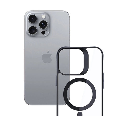 Husa de protectie 3mk Satin Armor MagCase compatibil cu iPhone 16 Pro, Transparent
