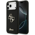 Husa de protectie Guess Silicone Big 4G Script (GUHCP17XSC4GSMK) compatibil cu iPhone 17 Pro Max, Negru