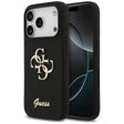 Husa de protectie Guess Silicone Big 4G Script (GUHCP17LSC4GSMK) compatibil cu iPhone 17 Pro, Negru