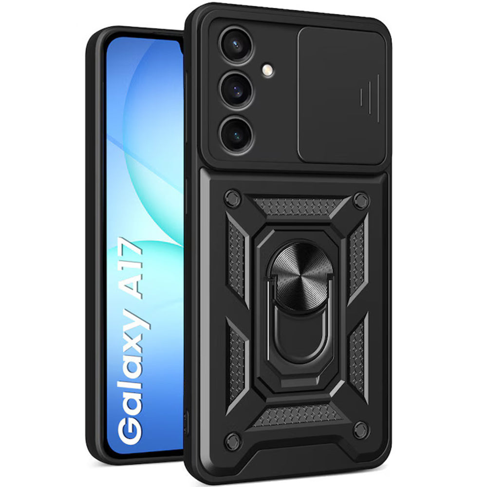 Husa de protectie Techsuit CamShield Series compatibil cu Samsung Galaxy A17 5G / A17 4G, Negru