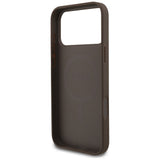 Husa de protectie Guess compatibil cu iPhone 17 Pro Max, Maro