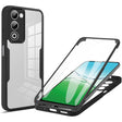 Folie de protectie Techsuit ColorVerse 360 Series + compatibil cu Oppo A5 4G / A5 5G, Negru