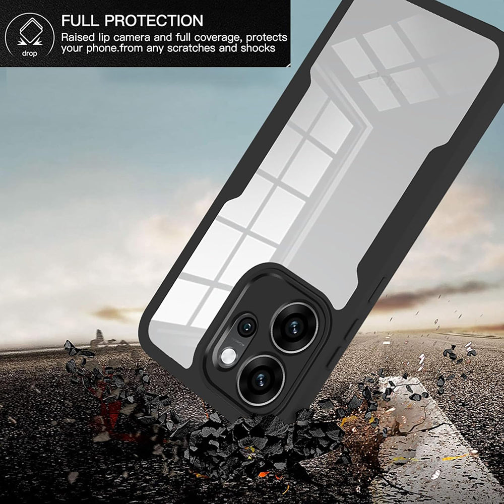 Folie de protectie Techsuit ColorVerse 360 Series + compatibil cu Oppo Reno14 F / Reno14 FS 5G, Mov