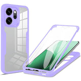 Folie de protectie Techsuit ColorVerse 360 Series + compatibil cu Oppo Reno14 F / Reno14 FS 5G, Mov