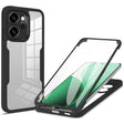 Folie de protectie Techsuit ColorVerse 360 Series + compatibil cu Oppo Reno14 F / Reno14 FS 5G, Negru