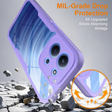 Folie de protectie Techsuit ColorVerse 360 Series + compatibil cu Xiaomi Redmi 15C 4G / Redmi 15C 5G, Mov