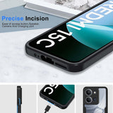 Folie de protectie Techsuit ColorVerse 360 Series + compatibil cu Xiaomi Redmi 15C 4G / Redmi 15C 5G, Negru