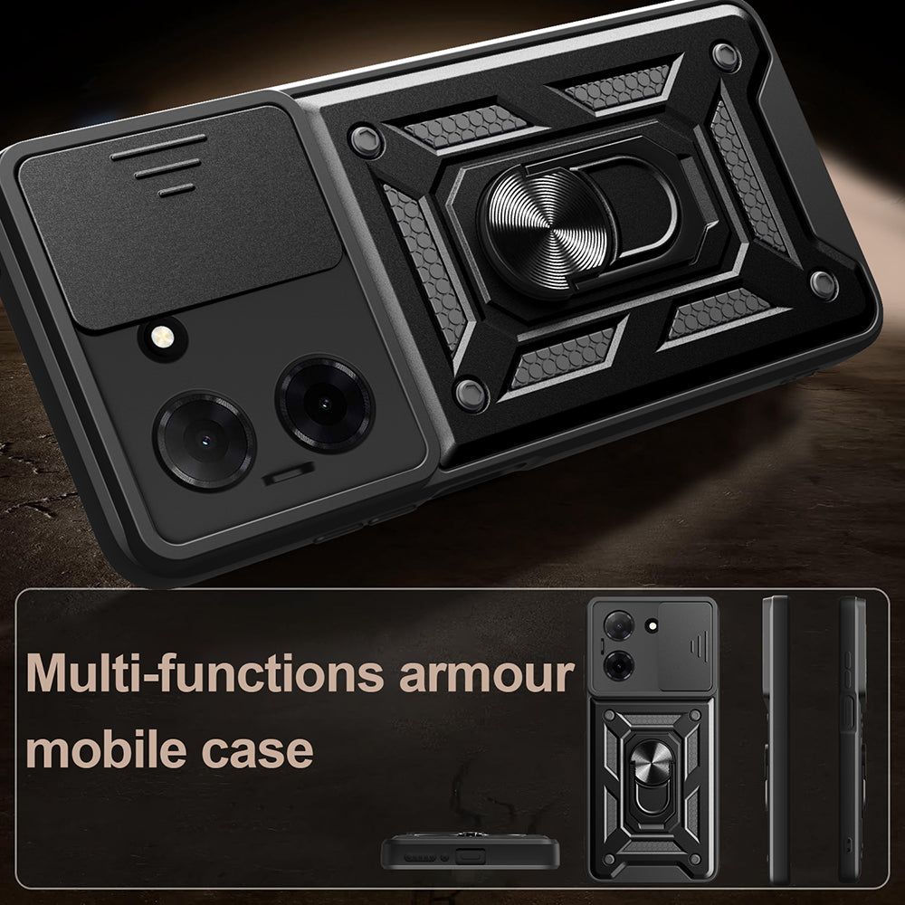 Husa de protectie Techsuit CamShield Series compatibil cu Samsung Galaxy A07 4G, Negru