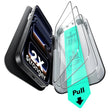 Folie de protectie ESR Tempered Glass UltraFit (set de 3) compatibil cu iPhone 17 Pro, Negru