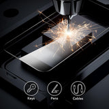 Folie de protectie ESR Tempered Glass (set de 3) compatibil cu iPhone 17 Air, Negru