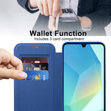 Husa de protectie Techsuit SmartMag Book compatibil cu Samsung Galaxy A17 5G / A17 4G / M17 / F17, Albastru