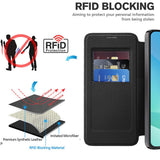 Husa de protectie Techsuit SmartMag Book compatibil cu Samsung Galaxy A17 5G / A17 4G / M17 / F17, Negru
