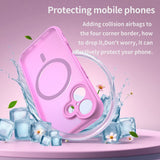 Husa de protectie Techsuit HaloFrost II MagSafe compatibil cu iPhone 16, Roz
