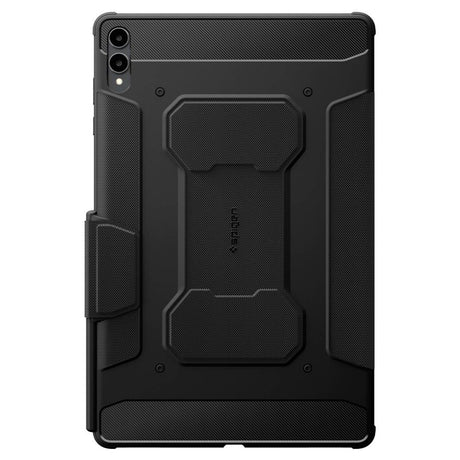 Husa de protectie tableta Spigen Rugged Armor Pro compatibil cu Samsung Galaxy Tab S11 Ultra, Negru