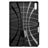 Husa de protectie tableta Spigen Rugged Armor Pro compatibil cu Samsung Galaxy Tab S11 Ultra, Negru