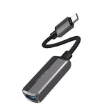 Adaptor Mcdodo OTG Adapter (CA-2830), Type-C to Type-C, USB, Aluminum Alloy, Nylon, 3A. 60W, 13cm, Gri Inchis