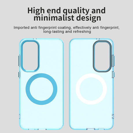 Husa de protectie Techsuit CandyCase MagSafe compatibil cu Samsung Galaxy S25 FE, Albastru