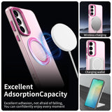 Husa de protectie Techsuit CandyCase MagSafe compatibil cu Samsung Galaxy S25 FE, Roz