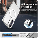 Husa de protectie Techsuit CandyCase MagSafe compatibil cu Samsung Galaxy S25 FE, Alb