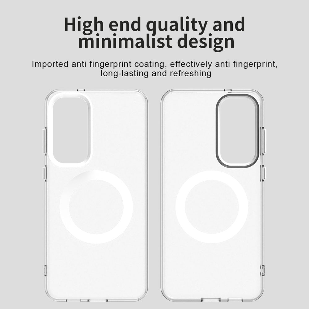 Husa de protectie Techsuit CandyCase MagSafe compatibil cu Samsung Galaxy S25 FE, Alb