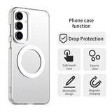Husa de protectie Techsuit CandyCase MagSafe compatibil cu Samsung Galaxy S25 FE, Alb