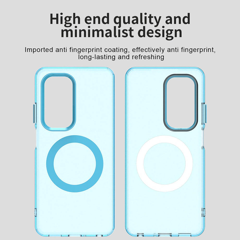 Husa de protectie Techsuit CandyCase MagSafe compatibil cu Oppo A5 4G / A5 5G, Albastru