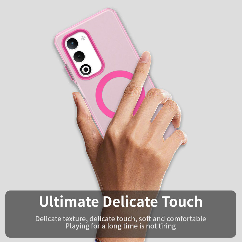 Husa de protectie Techsuit CandyCase MagSafe compatibil cu Oppo A5 4G / A5 5G, Roz