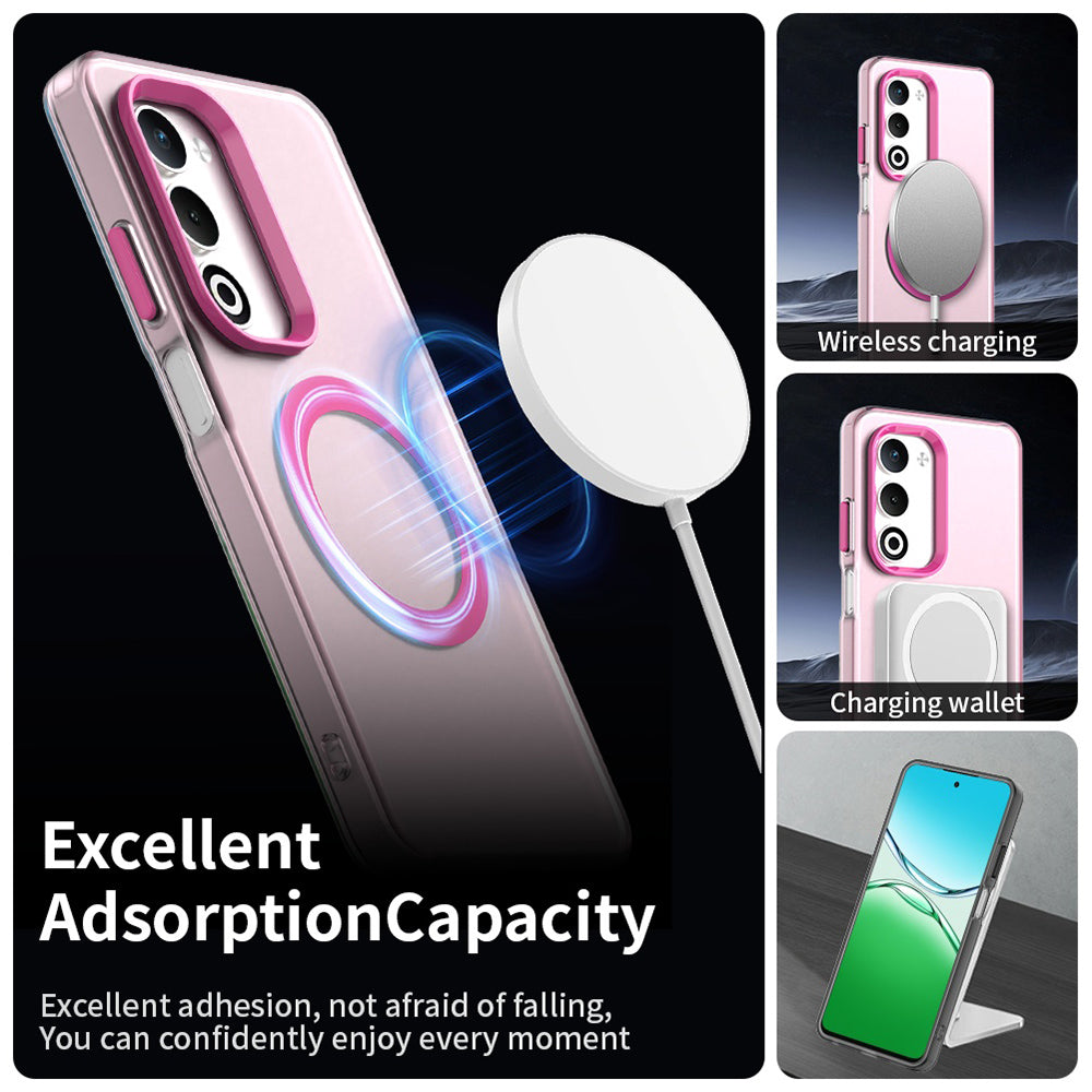 Husa de protectie Techsuit CandyCase MagSafe compatibil cu Oppo A5 4G / A5 5G, Roz