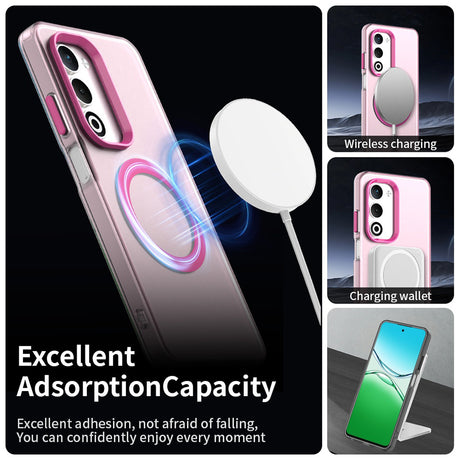 Husa de protectie Techsuit CandyCase MagSafe compatibil cu Oppo A5 4G / A5 5G, Roz