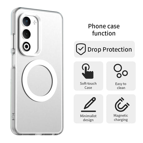 Husa de protectie Techsuit CandyCase MagSafe compatibil cu Oppo A5 4G / A5 5G, Alb