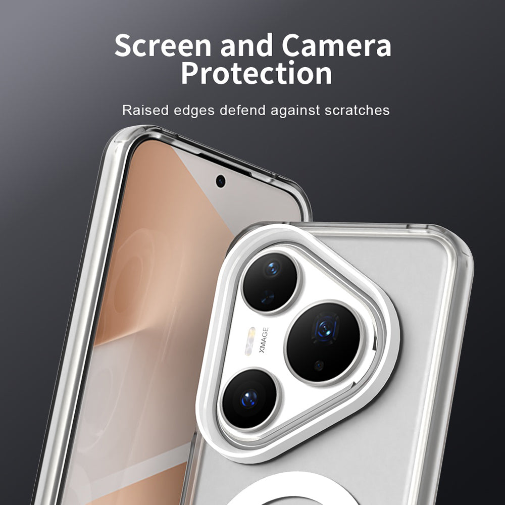 Husa de protectie Techsuit CandyCase MagSafe compatibil cu Huawei Pura 80 Pro, Alb