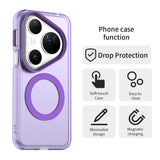 Husa de protectie Techsuit CandyCase MagSafe compatibil cu Huawei Pura 80 Ultra, Mov
