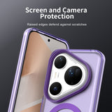Husa de protectie Techsuit CandyCase MagSafe compatibil cu Huawei Pura 80 Ultra, Mov