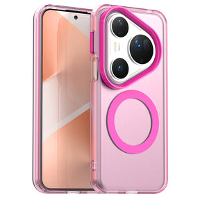 Husa de protectie Techsuit CandyCase MagSafe compatibil cu Huawei Pura 80 Ultra, Roz