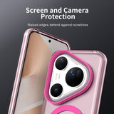 Husa de protectie Techsuit CandyCase MagSafe compatibil cu Huawei Pura 80 Ultra, Roz
