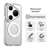 Husa de protectie Techsuit CandyCase MagSafe compatibil cu Huawei Pura 80 Ultra, Alb
