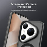 Husa de protectie Techsuit CandyCase MagSafe compatibil cu Huawei Pura 80 Ultra, Negru