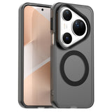 Husa de protectie Techsuit CandyCase MagSafe compatibil cu Huawei Pura 80 Ultra, Negru