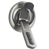 Suport Techsuit Premium MagSafe Ring AluStandX (SB1), for Desk, 360° Magnetic, Adjustable Stand, Aluminum & Zinc, Gri