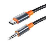 Cablu Mcdodo Castle (CA-0820), Type-C la Jack 3.5mm, 1.2m, Negru