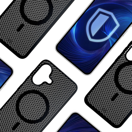 Husa de protectie 3mk COOLing MagCase compatibil cu iPhone 16, Negru