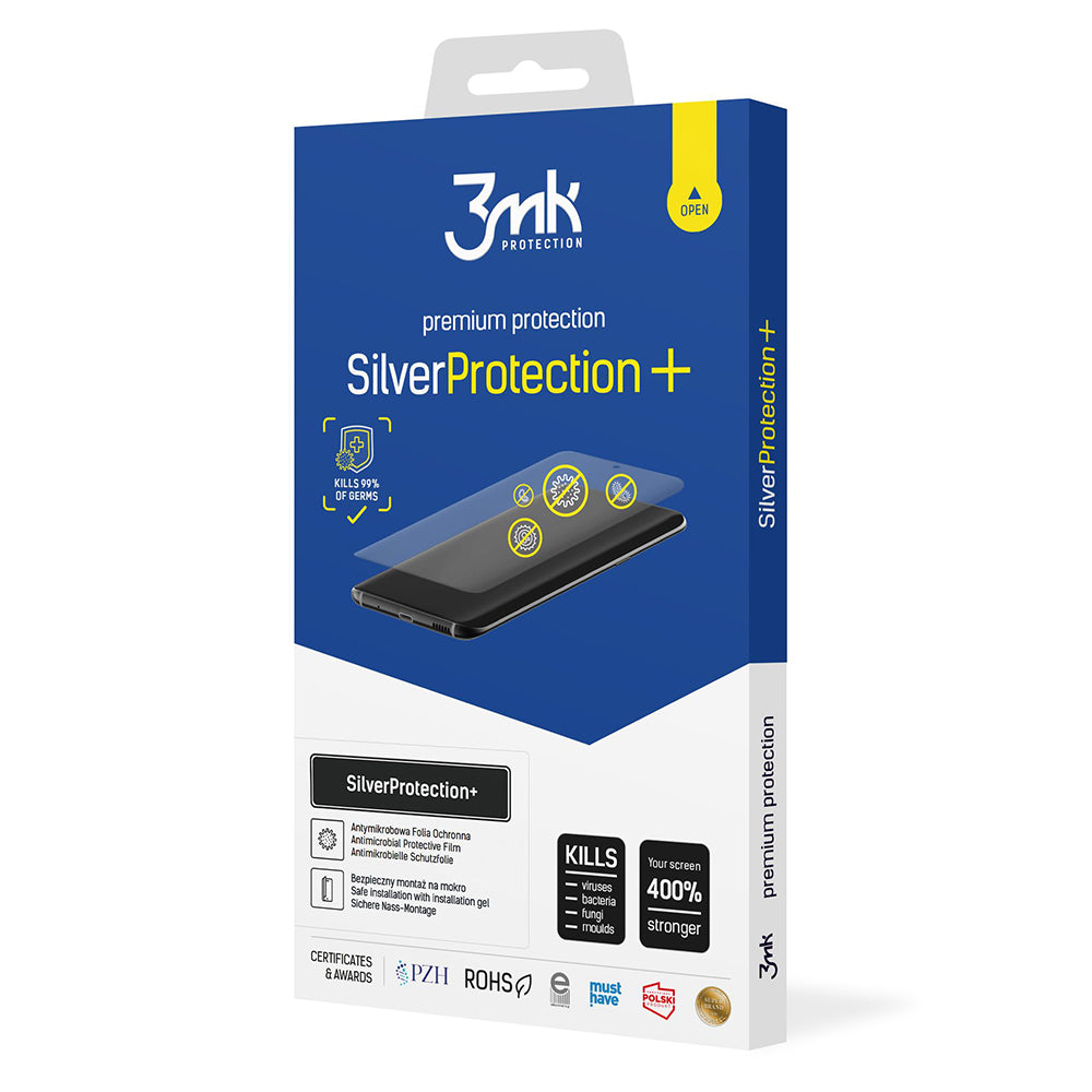 Folie de protectie 3mk SilverProtection+ Protective Film compatibil cu iPhone 16, Transparent
