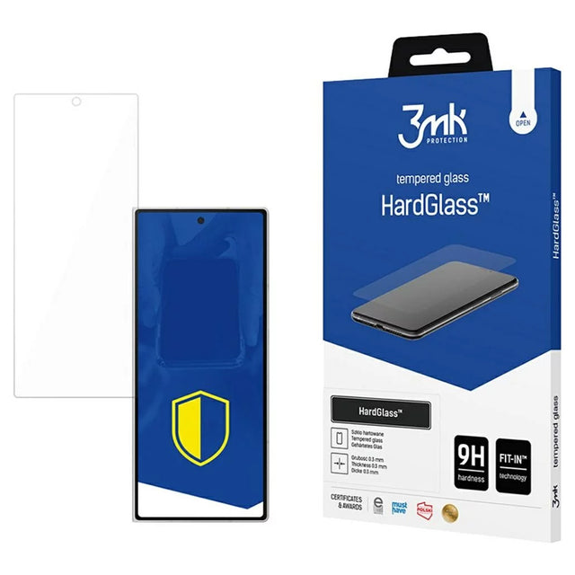 Folie de protecție 3mk HardGlass transparentă pentru Samsung Galaxy Z Fold7