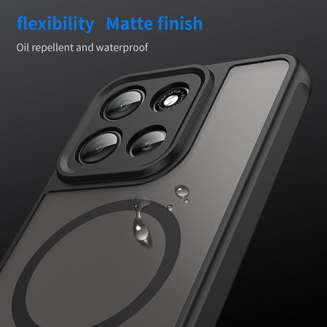 Husa de protectie Techsuit HaloFrost II MagSafe compatibil cu Motorola Moto G86, Negru