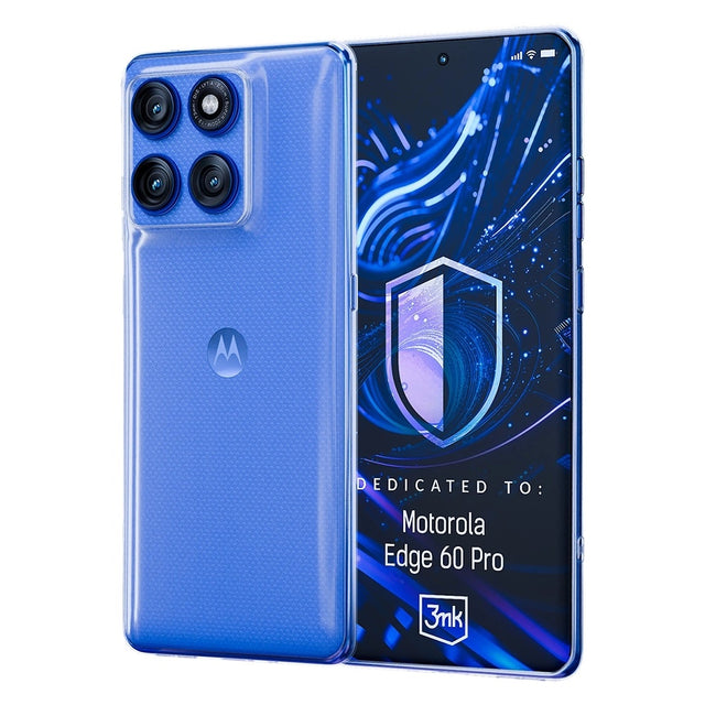 Husa de protectie 3mk Clear compatibil cu Motorola Edge 60 Pro, Transparent